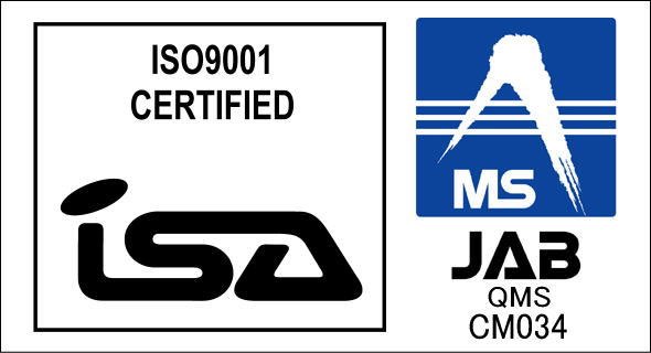 ISO9001認証取得